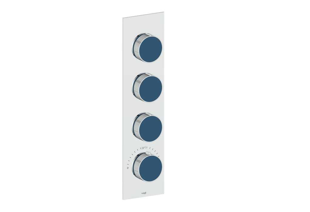 MOND TRIM FOR 3/4" HIGH-FLOW TH VALVE WITH 3 VOLUME CONTROLS
