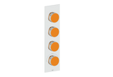 MOND TRIM FOR 3/4" HIGH-FLOW TH VALVE WITH 3 VOLUME CONTROLS