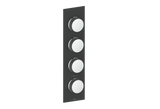MOND TRIM FOR 3/4" HIGH-FLOW TH VALVE WITH 3 VOLUME CONTROLS