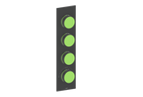 MOND TRIM FOR 3/4" HIGH-FLOW TH VALVE WITH 3 VOLUME CONTROLS