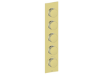 MOND TRIM FOR 3/4" HIGH-FLOW TH VALVE WITH 4 VOLUME CONTROLS