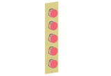 MOND TRIM FOR 3/4" HIGH-FLOW TH VALVE WITH 4 VOLUME CONTROLS