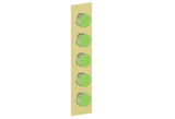 MOND TRIM FOR 3/4" HIGH-FLOW TH VALVE WITH 4 VOLUME CONTROLS