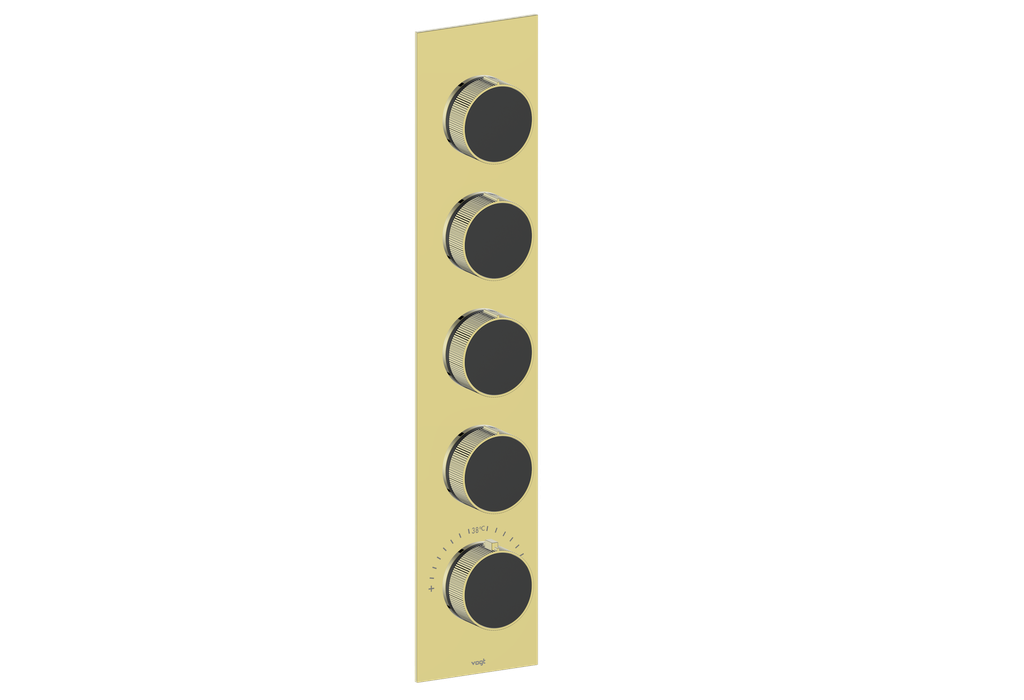MOND TRIM FOR 3/4" HIGH-FLOW TH VALVE WITH 4 VOLUME CONTROLS
