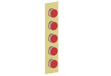 MOND TRIM FOR 3/4" HIGH-FLOW TH VALVE WITH 4 VOLUME CONTROLS