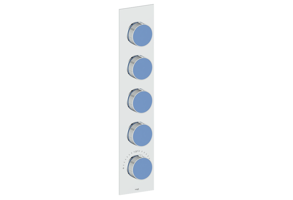 MOND TRIM FOR 3/4" HIGH-FLOW TH VALVE WITH 4 VOLUME CONTROLS