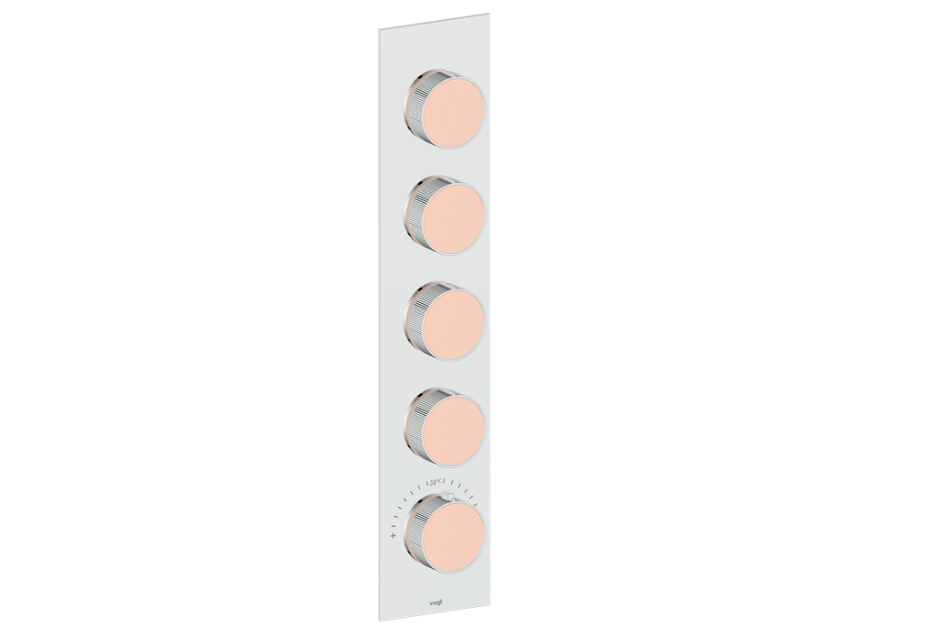 MOND TRIM FOR 3/4" HIGH-FLOW TH VALVE WITH 4 VOLUME CONTROLS