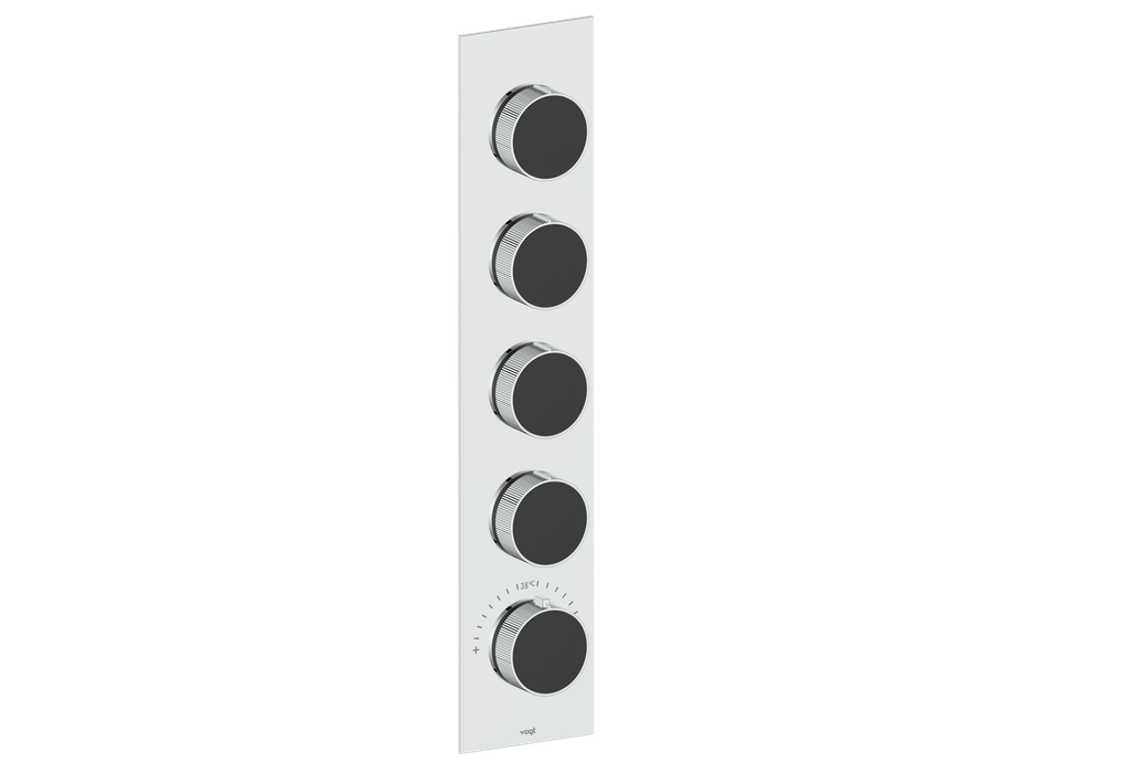 MOND TRIM FOR 3/4" HIGH-FLOW TH VALVE WITH 4 VOLUME CONTROLS