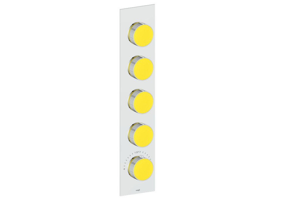 MOND TRIM FOR 3/4" HIGH-FLOW TH VALVE WITH 4 VOLUME CONTROLS