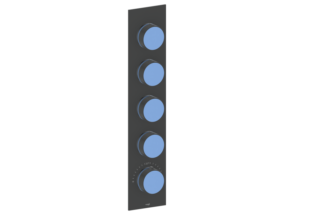 MOND TRIM FOR 3/4" HIGH-FLOW TH VALVE WITH 4 VOLUME CONTROLS