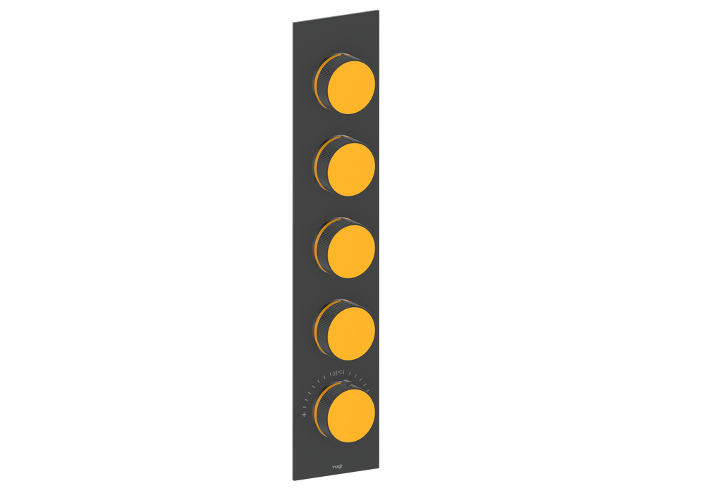 MOND TRIM FOR 3/4" HIGH-FLOW TH VALVE WITH 4 VOLUME CONTROLS