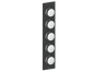 MOND TRIM FOR 3/4" HIGH-FLOW TH VALVE WITH 4 VOLUME CONTROLS