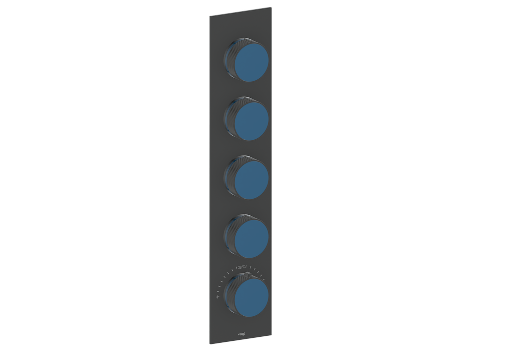 MOND TRIM FOR 3/4" HIGH-FLOW TH VALVE WITH 4 VOLUME CONTROLS