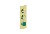 MOND TRIM FOR 3/4" HIGH-FLOW TH VALVE WITH 2 VOLUME CONTROLS