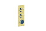 MOND TRIM FOR 3/4" HIGH-FLOW TH VALVE WITH 2 VOLUME CONTROLS