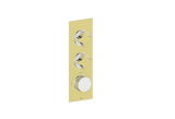 MOND TRIM FOR 3/4" HIGH-FLOW TH VALVE WITH 2 VOLUME CONTROLS