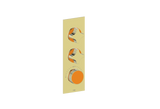 MOND TRIM FOR 3/4" HIGH-FLOW TH VALVE WITH 2 VOLUME CONTROLS