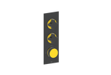 MOND TRIM FOR 3/4" HIGH-FLOW TH VALVE WITH 2 VOLUME CONTROLS