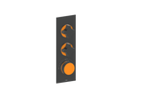 MOND TRIM FOR 3/4" HIGH-FLOW TH VALVE WITH 2 VOLUME CONTROLS