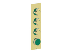 MOND TRIM FOR 3/4" HIGH-FLOW TH VALVE WITH 3 VOLUME CONTROLS