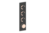 MOND TRIM FOR 3/4" HIGH-FLOW TH VALVE WITH 3 VOLUME CONTROLS