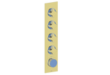 MOND TRIM FOR 3/4" HIGH-FLOW TH VALVE WITH 4 VOLUME CONTROLS