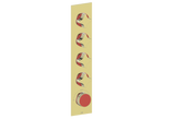 MOND TRIM FOR 3/4" HIGH-FLOW TH VALVE WITH 4 VOLUME CONTROLS