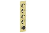 MOND TRIM FOR 3/4" HIGH-FLOW TH VALVE WITH 4 VOLUME CONTROLS
