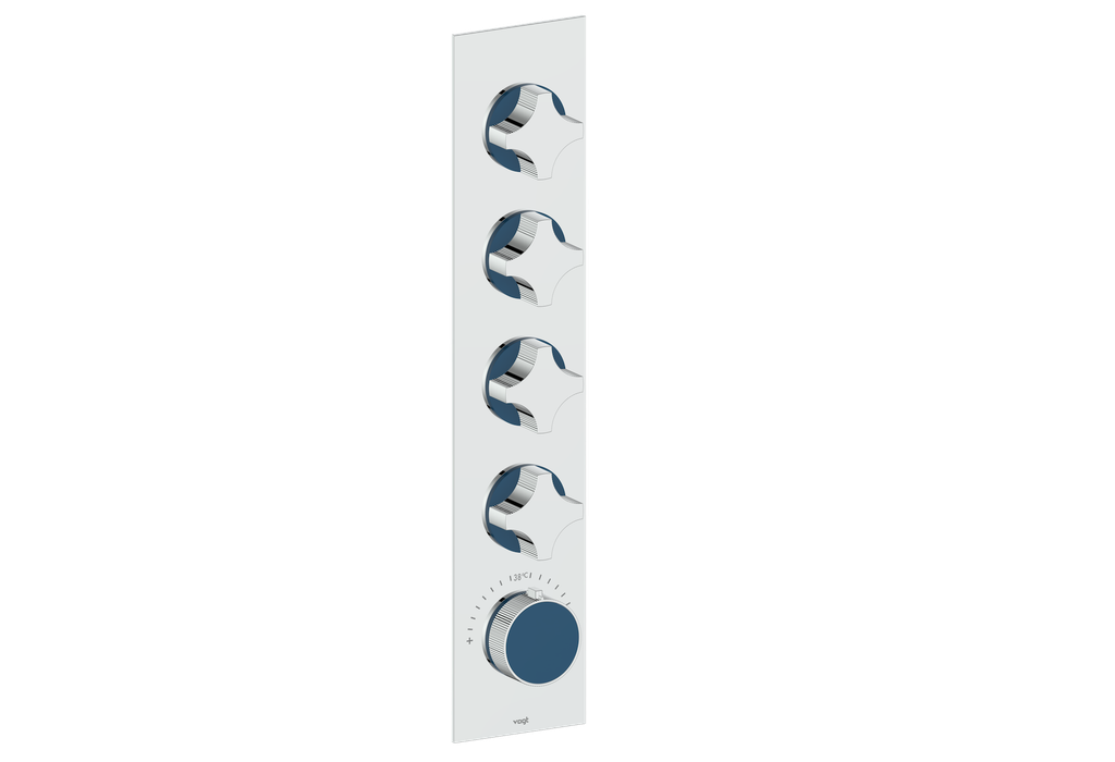 MOND TRIM FOR 3/4" HIGH-FLOW TH VALVE WITH 4 VOLUME CONTROLS