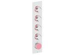 MOND TRIM FOR 3/4" HIGH-FLOW TH VALVE WITH 4 VOLUME CONTROLS