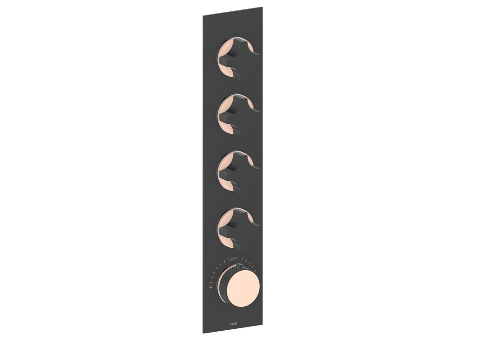 MOND TRIM FOR 3/4" HIGH-FLOW TH VALVE WITH 4 VOLUME CONTROLS