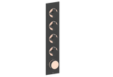 MOND TRIM FOR 3/4" HIGH-FLOW TH VALVE WITH 4 VOLUME CONTROLS