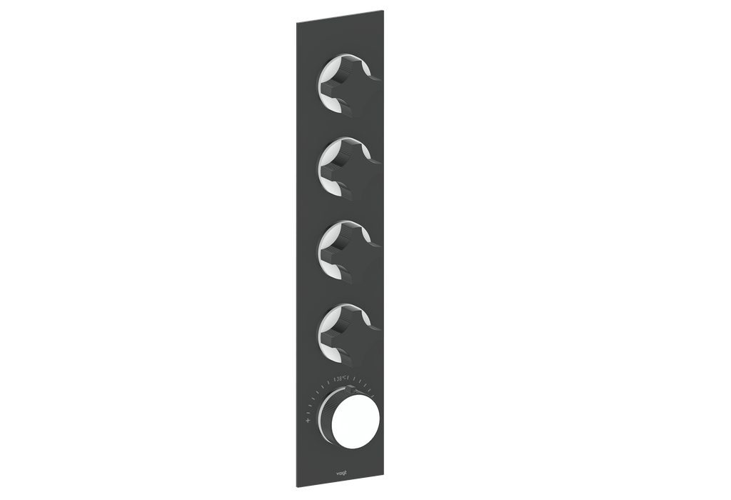 MOND TRIM FOR 3/4" HIGH-FLOW TH VALVE WITH 4 VOLUME CONTROLS
