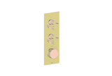 MOND TRIM FOR 3/4" HIGH-FLOW TH VALVE WITH 2 VOLUME CONTROLS