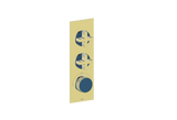 MOND TRIM FOR 3/4" HIGH-FLOW TH VALVE WITH 2 VOLUME CONTROLS