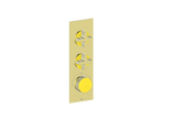 MOND TRIM FOR 3/4" HIGH-FLOW TH VALVE WITH 2 VOLUME CONTROLS