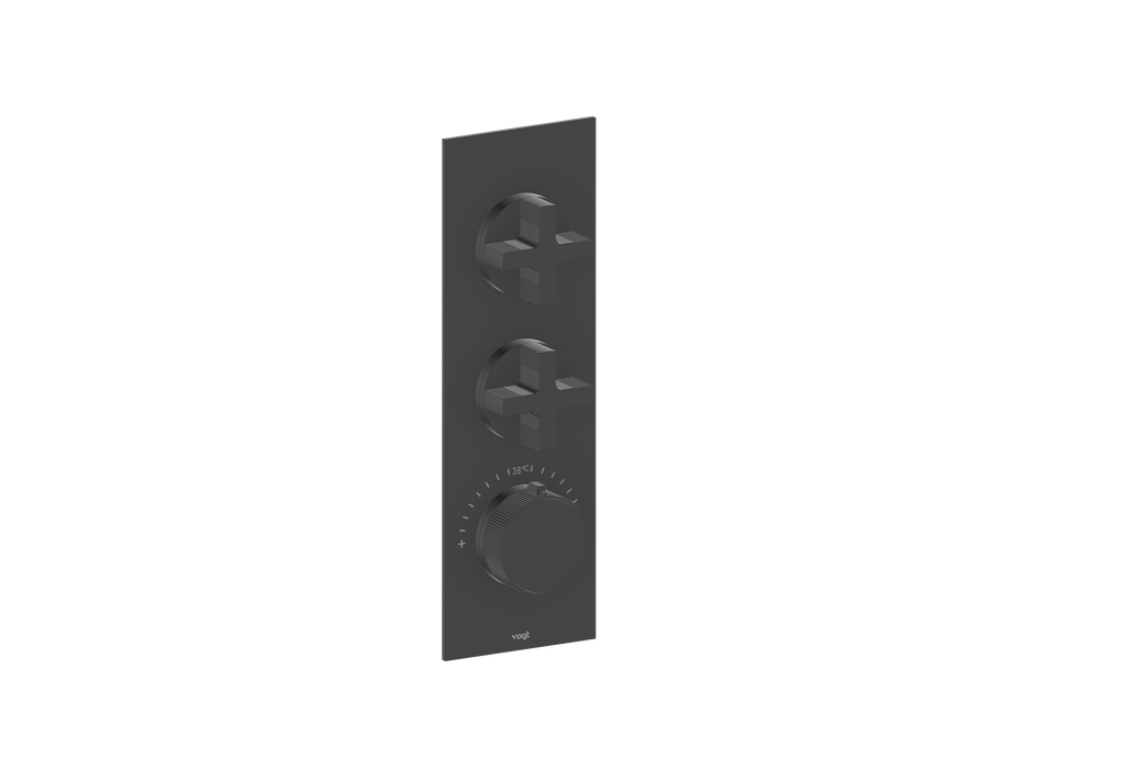 MOND TRIM FOR 3/4" HIGH-FLOW TH VALVE WITH 2 VOLUME CONTROLS