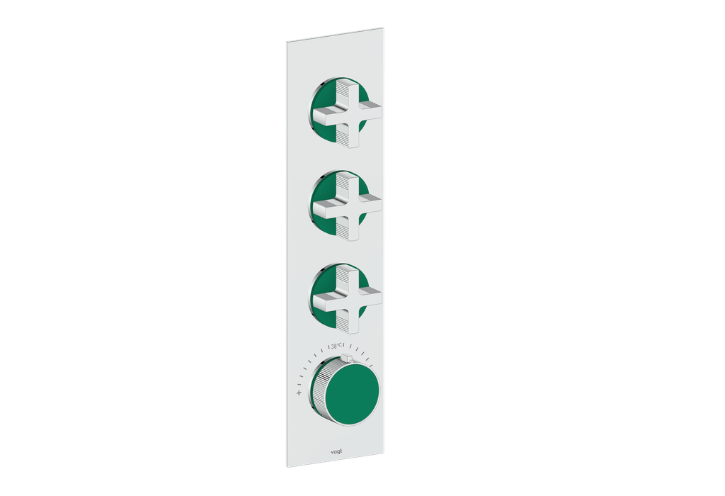 MOND TRIM FOR 3/4" HIGH-FLOW TH VALVE WITH 3 VOLUME CONTROLS