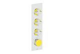 MOND TRIM FOR 3/4" HIGH-FLOW TH VALVE WITH 3 VOLUME CONTROLS