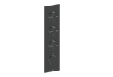 MOND TRIM FOR 3/4" HIGH-FLOW TH VALVE WITH 3 VOLUME CONTROLS
