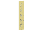 MOND TRIM FOR 3/4" HIGH-FLOW TH VALVE WITH 4 VOLUME CONTROLS