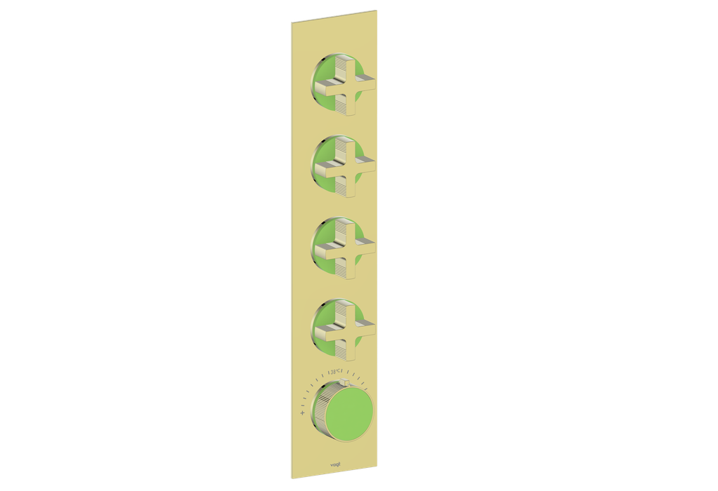 MOND TRIM FOR 3/4" HIGH-FLOW TH VALVE WITH 4 VOLUME CONTROLS