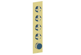 MOND TRIM FOR 3/4" HIGH-FLOW TH VALVE WITH 4 VOLUME CONTROLS