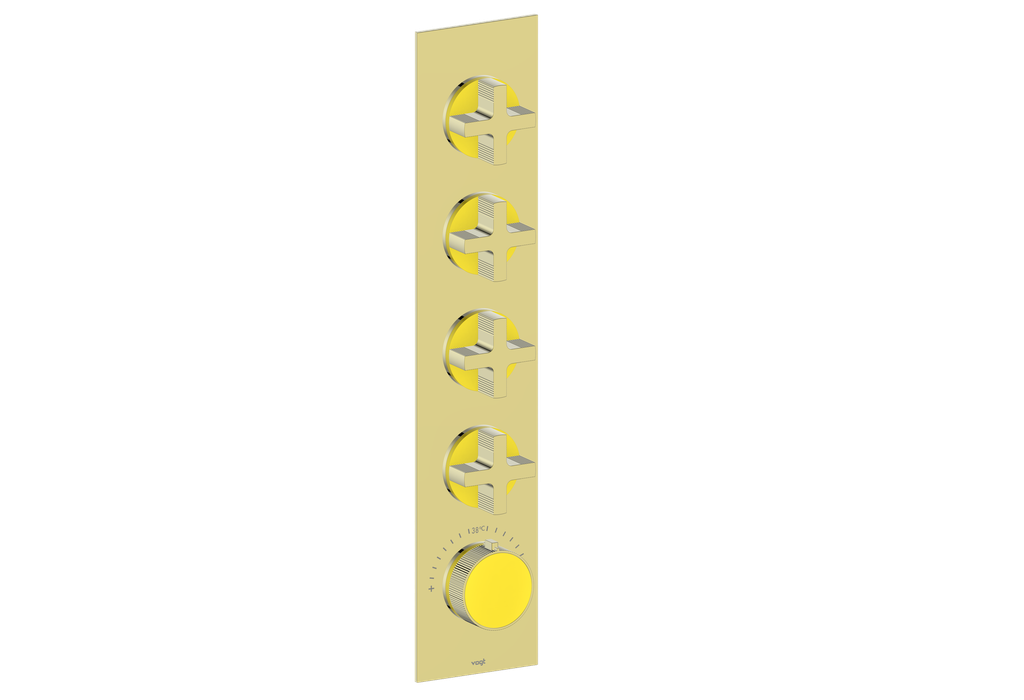 MOND TRIM FOR 3/4" HIGH-FLOW TH VALVE WITH 4 VOLUME CONTROLS