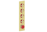 MOND TRIM FOR 3/4" HIGH-FLOW TH VALVE WITH 4 VOLUME CONTROLS