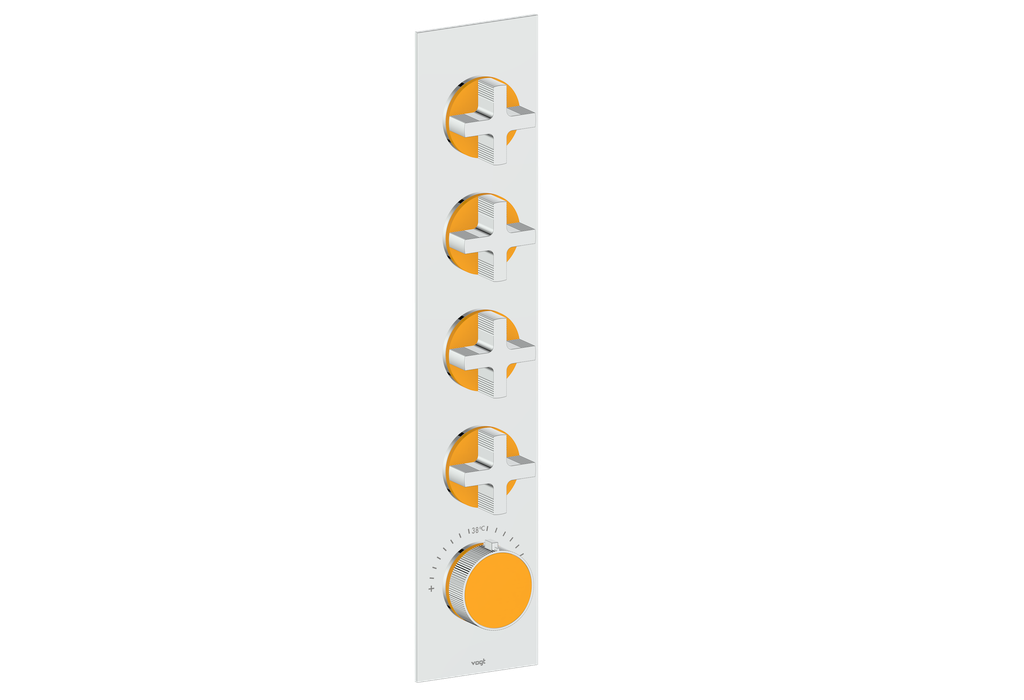 MOND TRIM FOR 3/4" HIGH-FLOW TH VALVE WITH 4 VOLUME CONTROLS