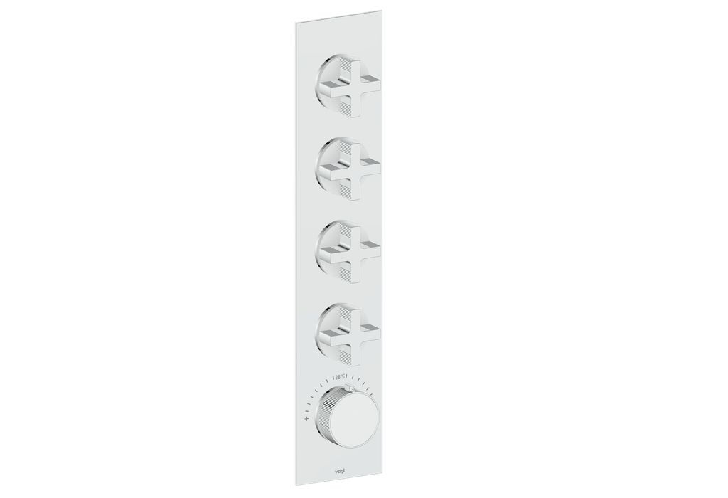 MOND TRIM FOR 3/4" HIGH-FLOW TH VALVE WITH 4 VOLUME CONTROLS