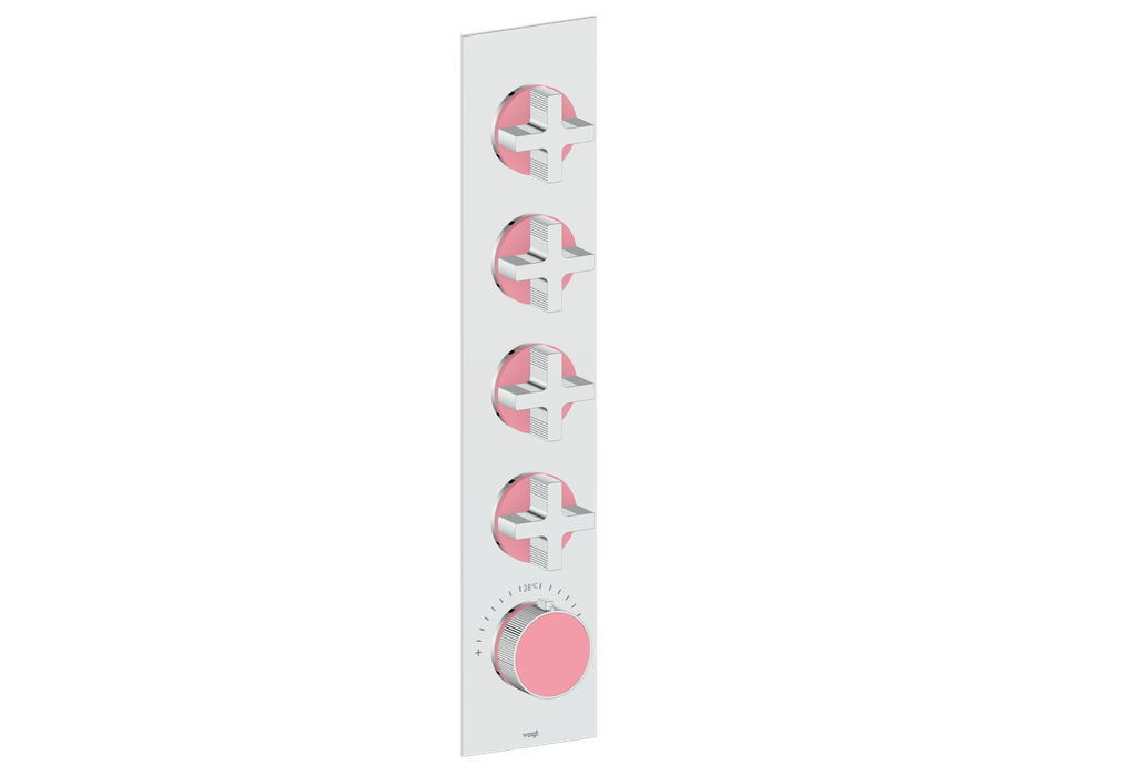 MOND TRIM FOR 3/4" HIGH-FLOW TH VALVE WITH 4 VOLUME CONTROLS