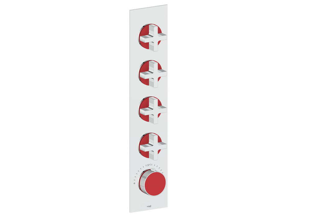 MOND TRIM FOR 3/4" HIGH-FLOW TH VALVE WITH 4 VOLUME CONTROLS