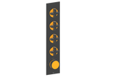 MOND TRIM FOR 3/4" HIGH-FLOW TH VALVE WITH 4 VOLUME CONTROLS